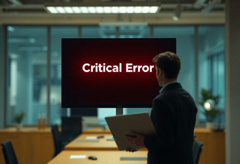 Critical error on this website iav seo, web design & marketing agency