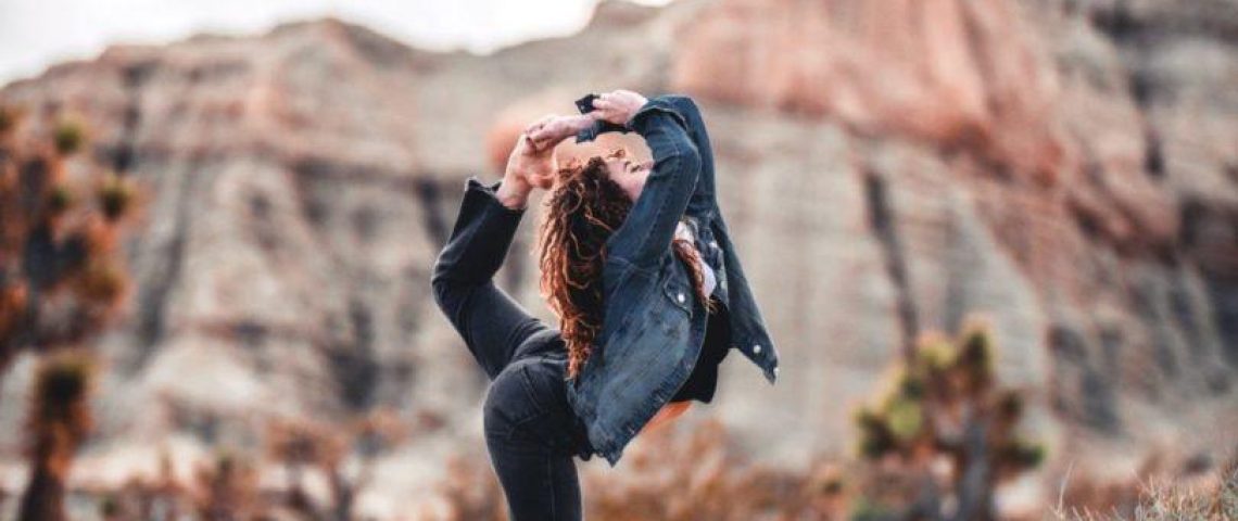 yoga in the desert