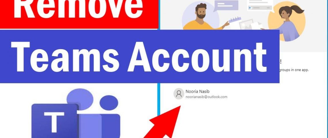 remove account from microsoft teams desktop app